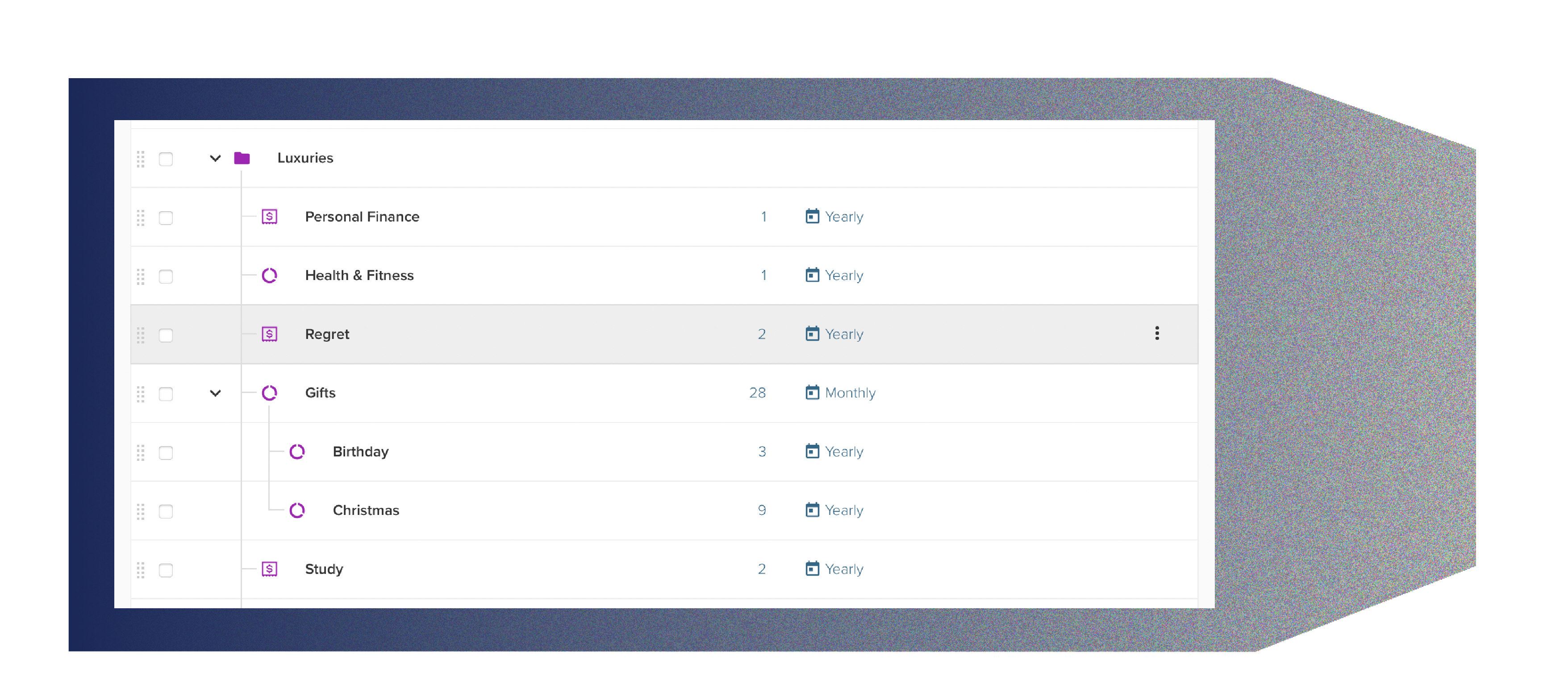 The Regret category The Regret category
